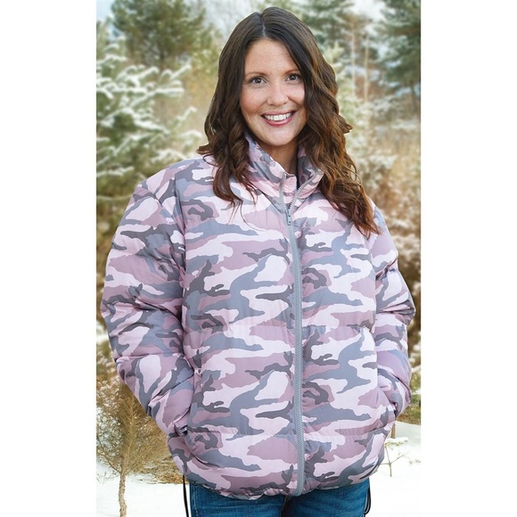 Browning Jackets & Blazers - Browning Pink Camo Down Jacket